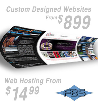 custom designed celebrity websites and web hosting solutions