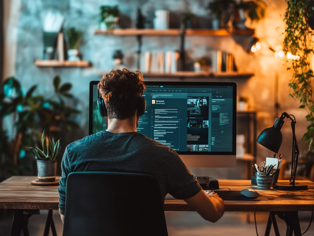 web designer office